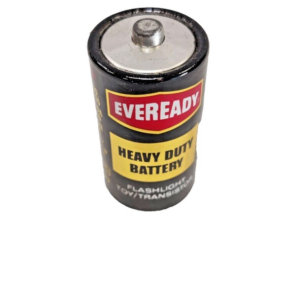 Vintage Eveready Black C Battery Heavy Duty-In Good Condition - Picture 2 of 5